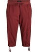 Capri-Hose aus Baumwolle, Rot, Packshot image number 0