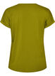 Kurz&auml;rmeliges T-Shirt aus einer Baumwollmischung, Gr&uuml;n, Packshot image number 1