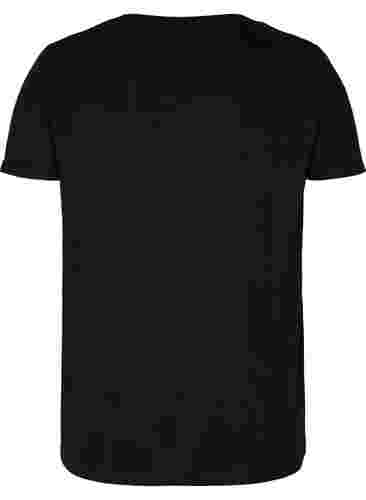 Trainings-T-Shirt mit Print, Black Big A, Packshot image number 1