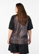 Trainingsshirt mit Leoprint und Raglan&auml;rmeln, Braun, Model image number 2