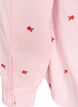 Hemdbluse mit Blumenstickerei, Pink, Packshot image number 3
