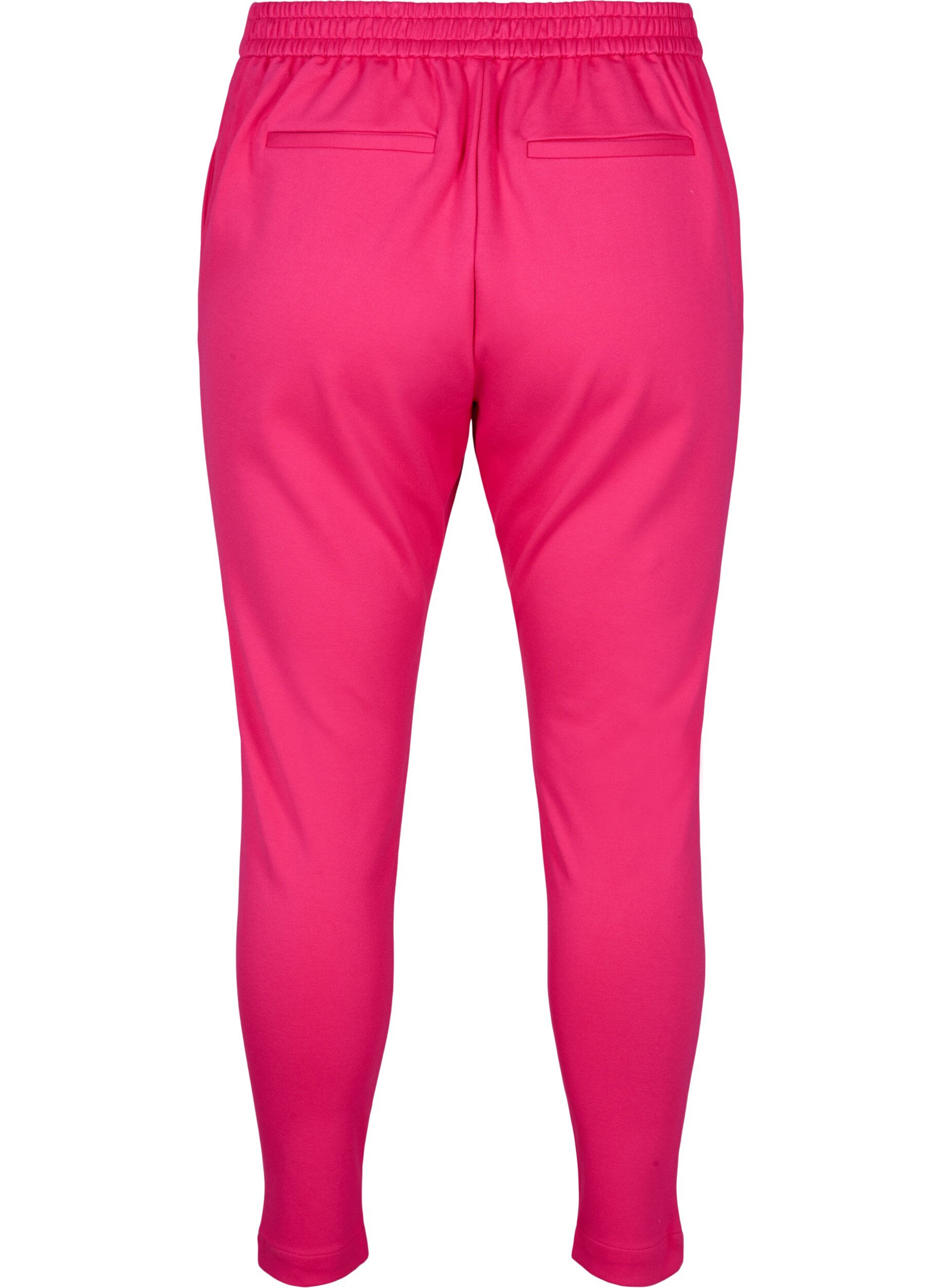 Zizzi Cropped-Hose mit Taschen, Pink, Packshot image number 1