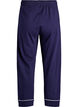 Baumwoll-Pyjamahose mit hohem Bund, Blau, Packshot image number 1