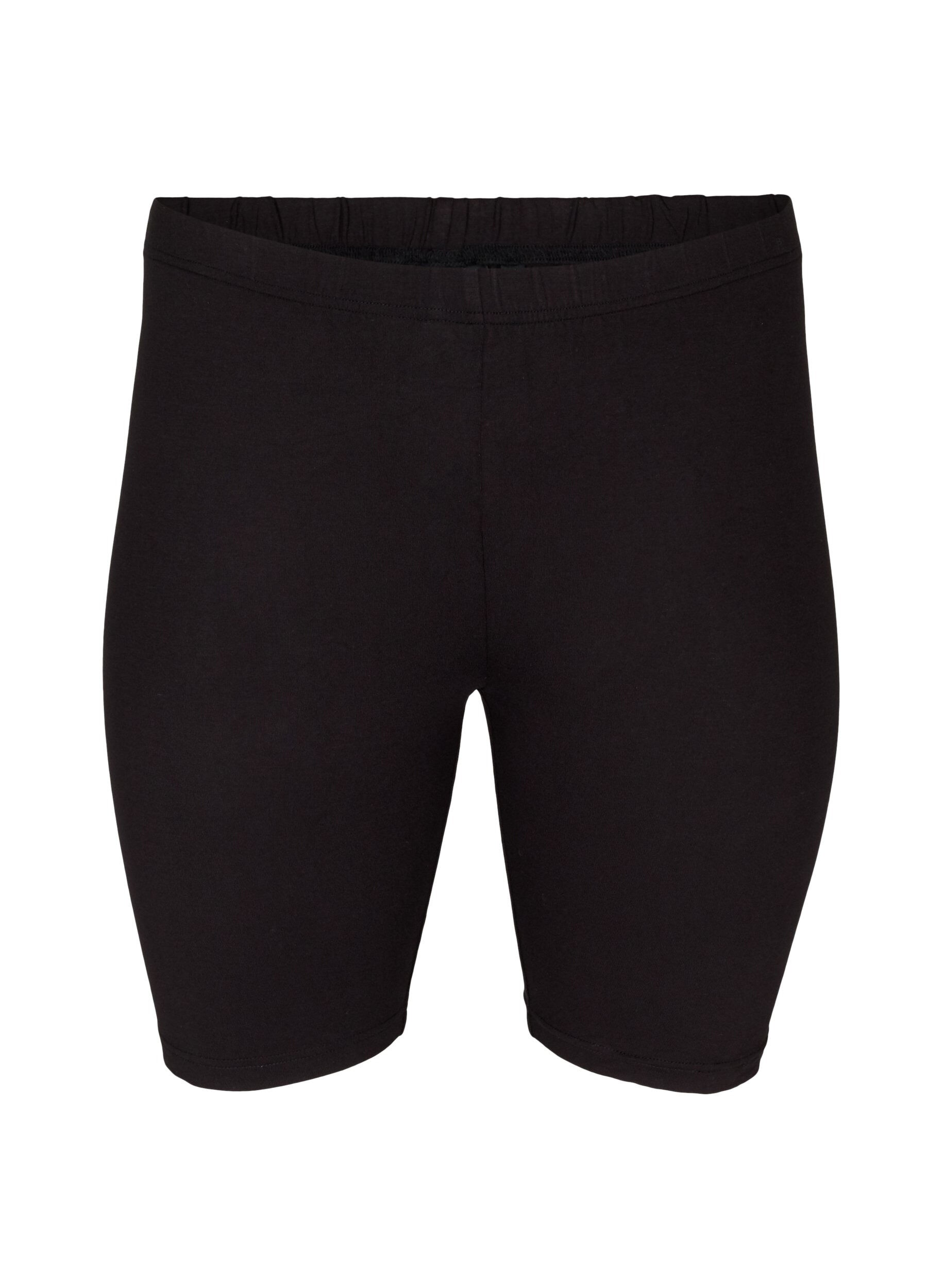 Einfarbige Basic Radlershorts