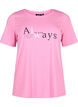 FLASH - T-Shirt mit Motiv, Begonia Pink Always, Packshot image number 0