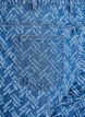 Mille Jeans mit Strukturmuster, Blau, Packshot image number 3