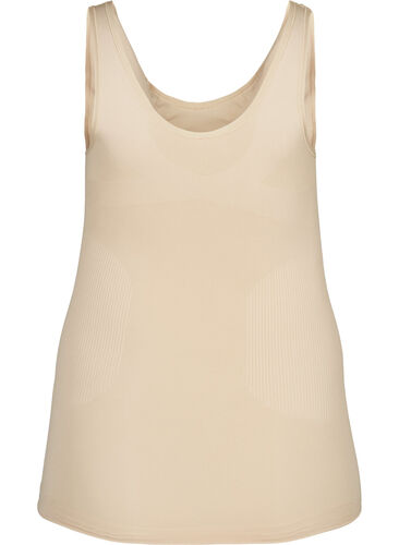 Shapewear Top mit breiten Trägern, Nude, Packshot image number 1