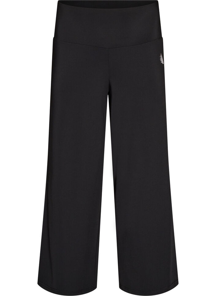 Trainingshose in weiter Passform, Schwarz, Packshot image number 0