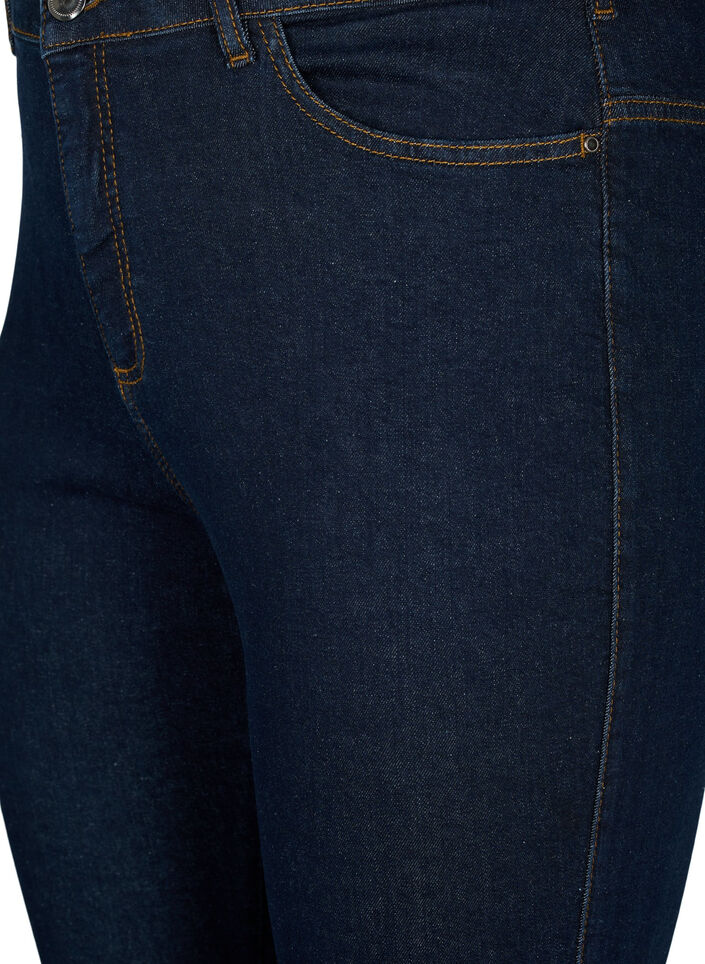 Ellen Bootcut-Jeans mit hoher Taille, Blau, Packshot image number 2