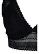 Spitzen-BH mit weicher Polsterung, Black, Packshot image number 2