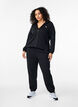 Sweatpants mit Strukturdetails, Black, Model image number 3