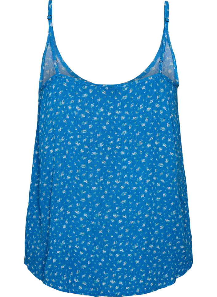 Tr&auml;gertop aus Viskose, Blau, Packshot image number 1