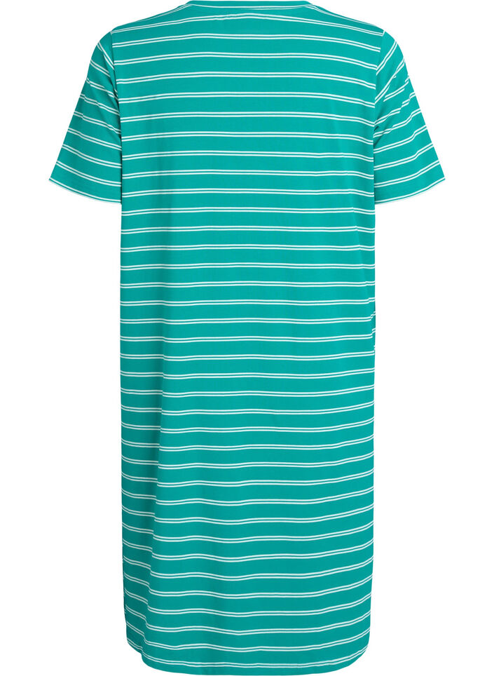 Kleid aus Baumwolle mit Twist-Detail, Gr&uuml;n, Packshot image number 1