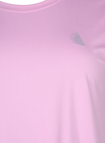Kurzärmeliges Trainings-T-Shirt, Pastel Lavender, Packshot image number 2