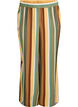 Lockere Hose aus Viskose mit Streifen, Braun, Packshot image number 0