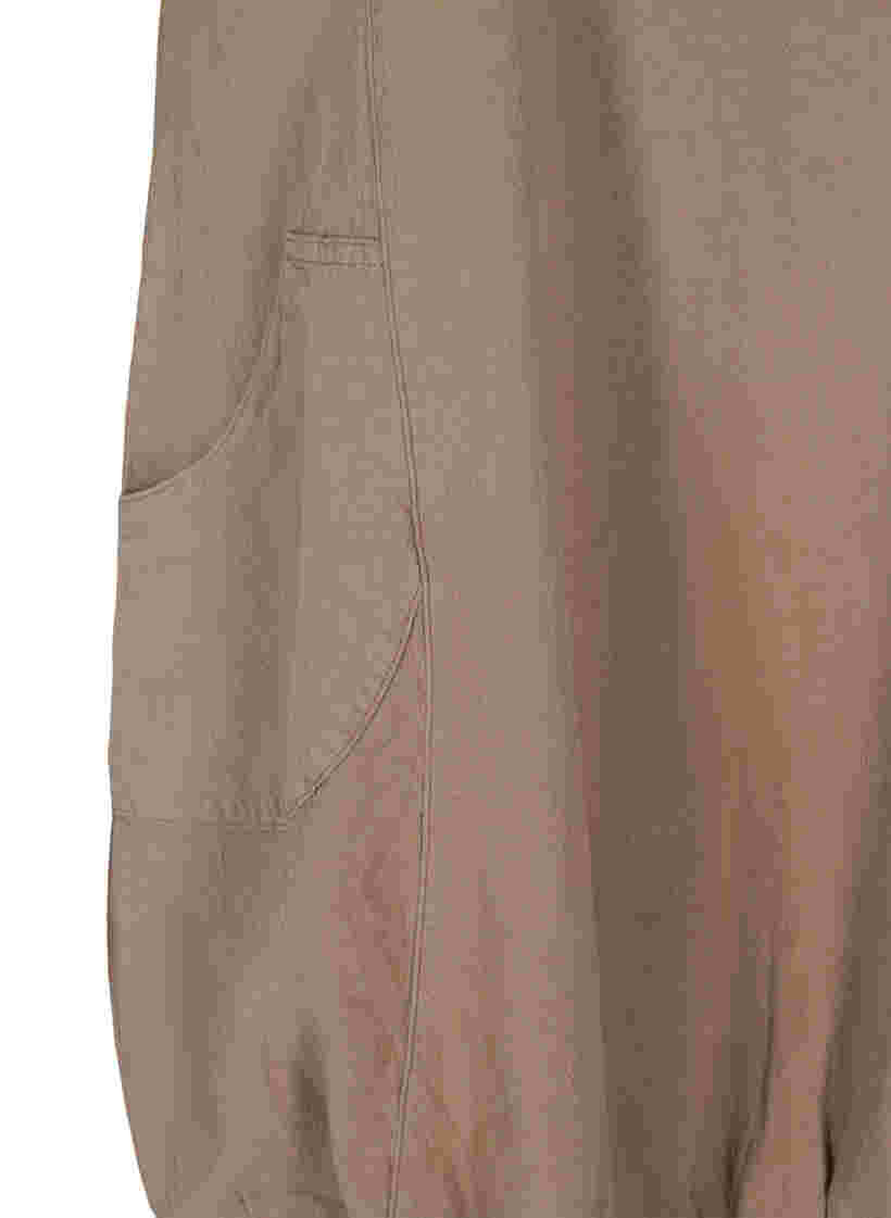 Kurzarm Kleid aus Baumwolle, Fungi, Model image number 2