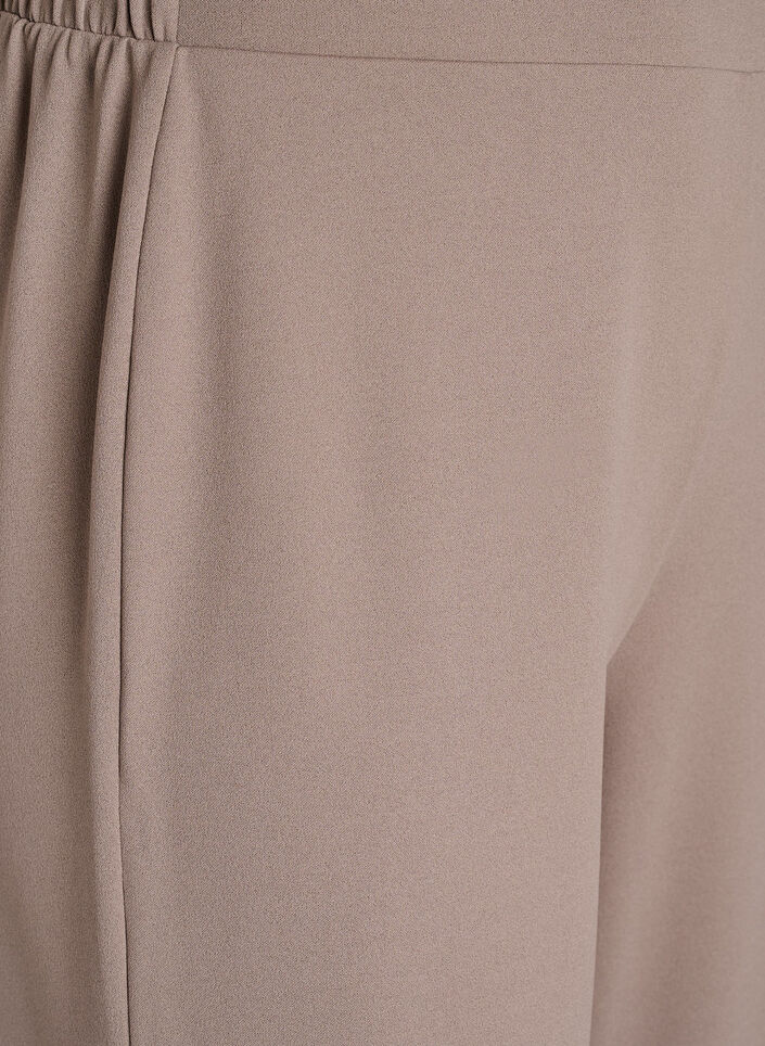 Hose mit weitem Bein, Beige, Packshot image number 2