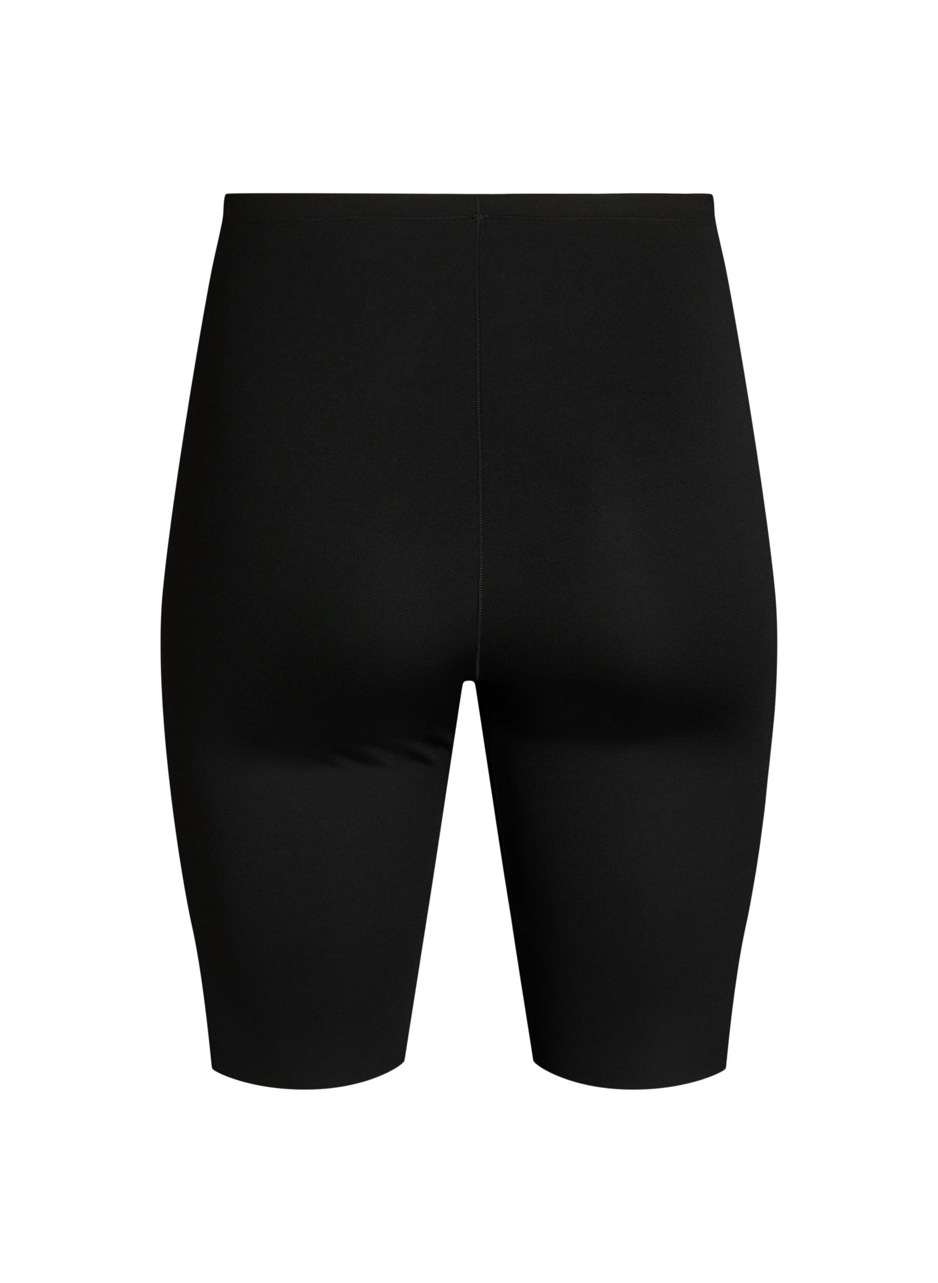 Zizzi Leichte Formw&auml;sche lange Shorts, Schwarz, Packshot image number 1