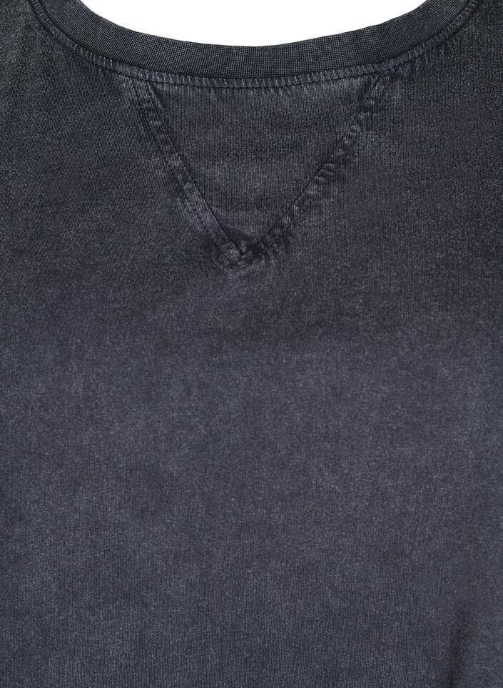 Boxy T-Shirt aus Bio-Baumwolle., Grau, Packshot image number 2