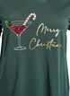Weihnachts-T-Shirt aus Bio-Baumwolle, Gr&uuml;n, Packshot image number 2
