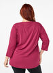  Trainingsbluse mit 3/4 &Auml;rmeln, Rot, Model image number 2