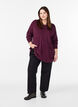 Strickbluse mit seitlichen Kn&ouml;pfen, Rot, Model image number 1