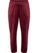 Lockere Hose aus Velours, Rot, Packshot image number 0