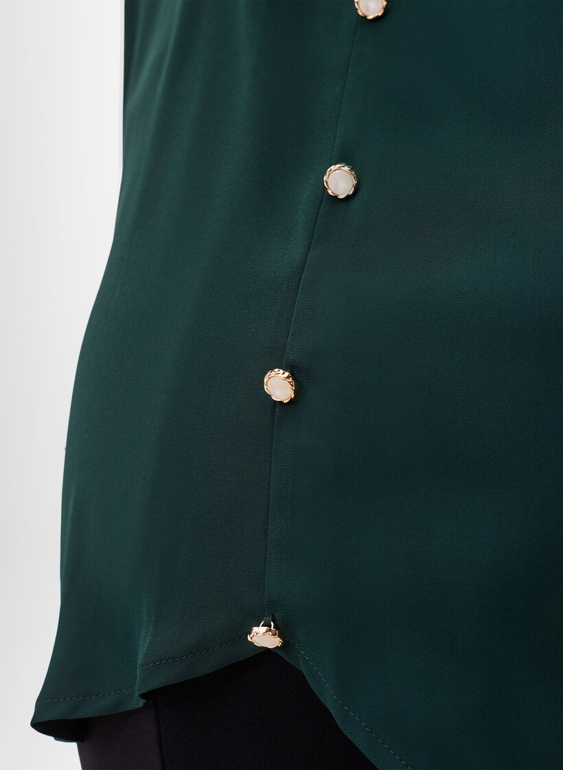 Langarmhemd mit Rüschenkragen, Scarab, Model image number 2