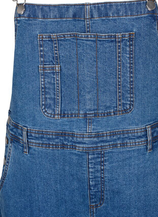 Jeans-Latzhosen, Blue Denim, Packshot image number 2