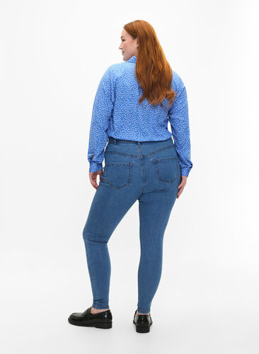 FLASH - Jeans mit Super Slim Fit, Light Blue, Model image number 1
