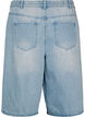 Hoch taillierte Shorts aus Denim, Blau, Packshot image number 1