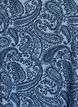 Kurzes A-Linien-Kleid mit Paisleymuster, Blau, Packshot image number 2