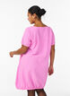 Baumwollkleid mit kurzen &Auml;rmeln, Pink, Model image number 2