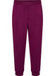 Jerseyhose mit hoher Taille und Taschen, Lila, Packshot image number 0