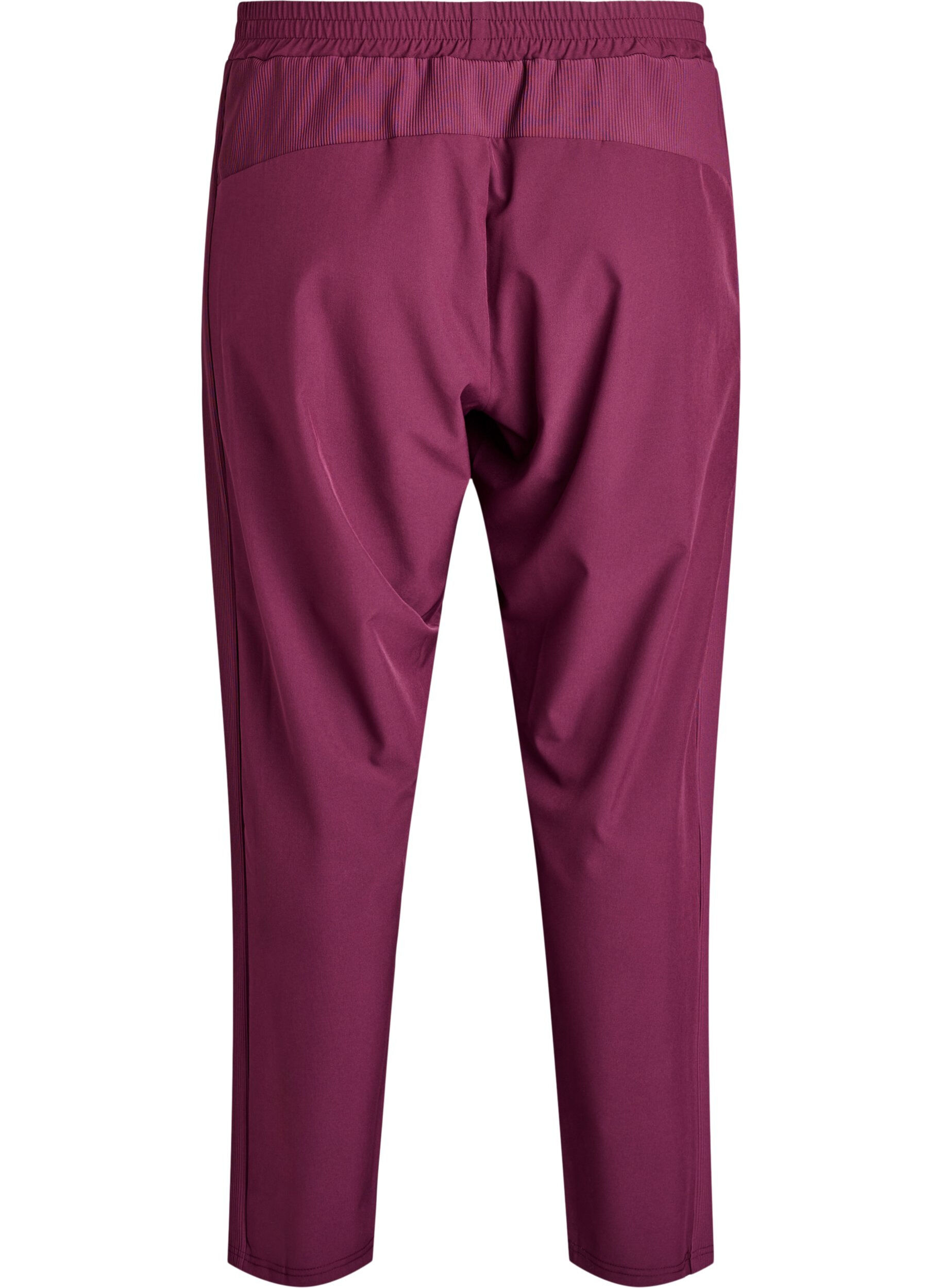 ZizziLeichte Trainingshose mit Taschen, Rot, Packshot image number 1