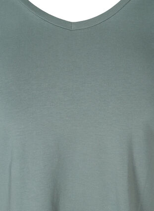 Basic T-Shirt, Balsam Green, Packshot image number 2