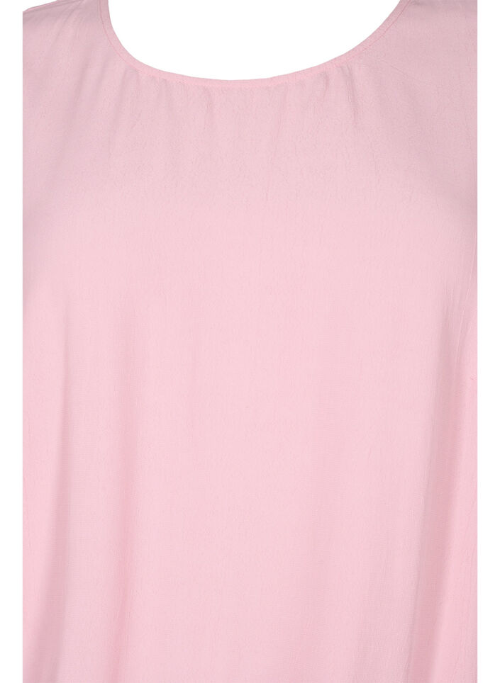 Unifarbene Viskosebluse mit Ballon-Effekt, Zephyr, Packshot image number 2