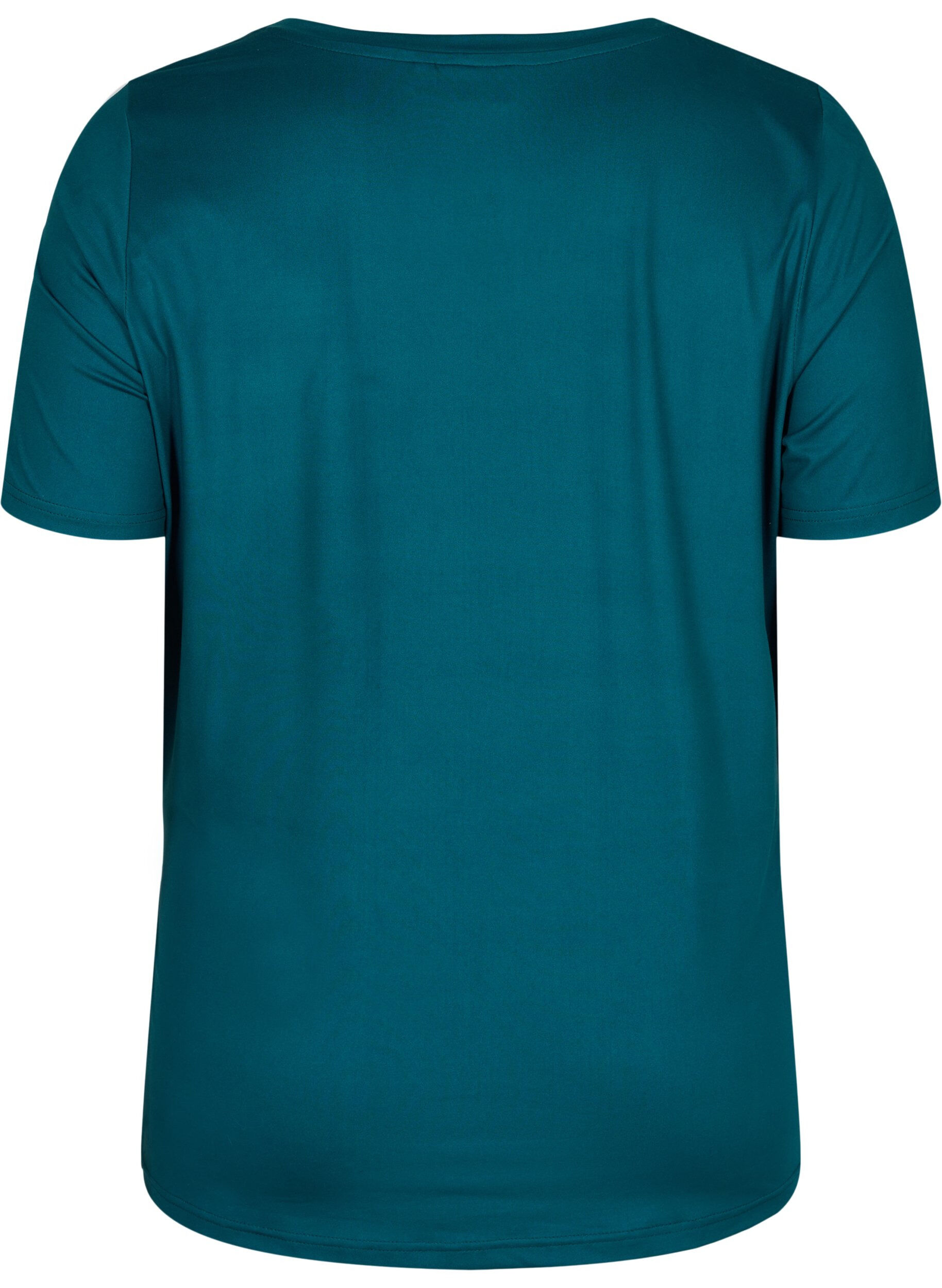 Zizzi Schwagnerschafts-Trainings-T-Shirt, Deep Teal, Packshot image number 1