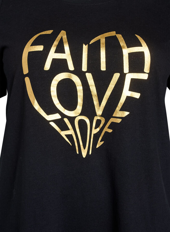 FLASH - T-Shirt mit Print, Schwarz, Packshot image number 2