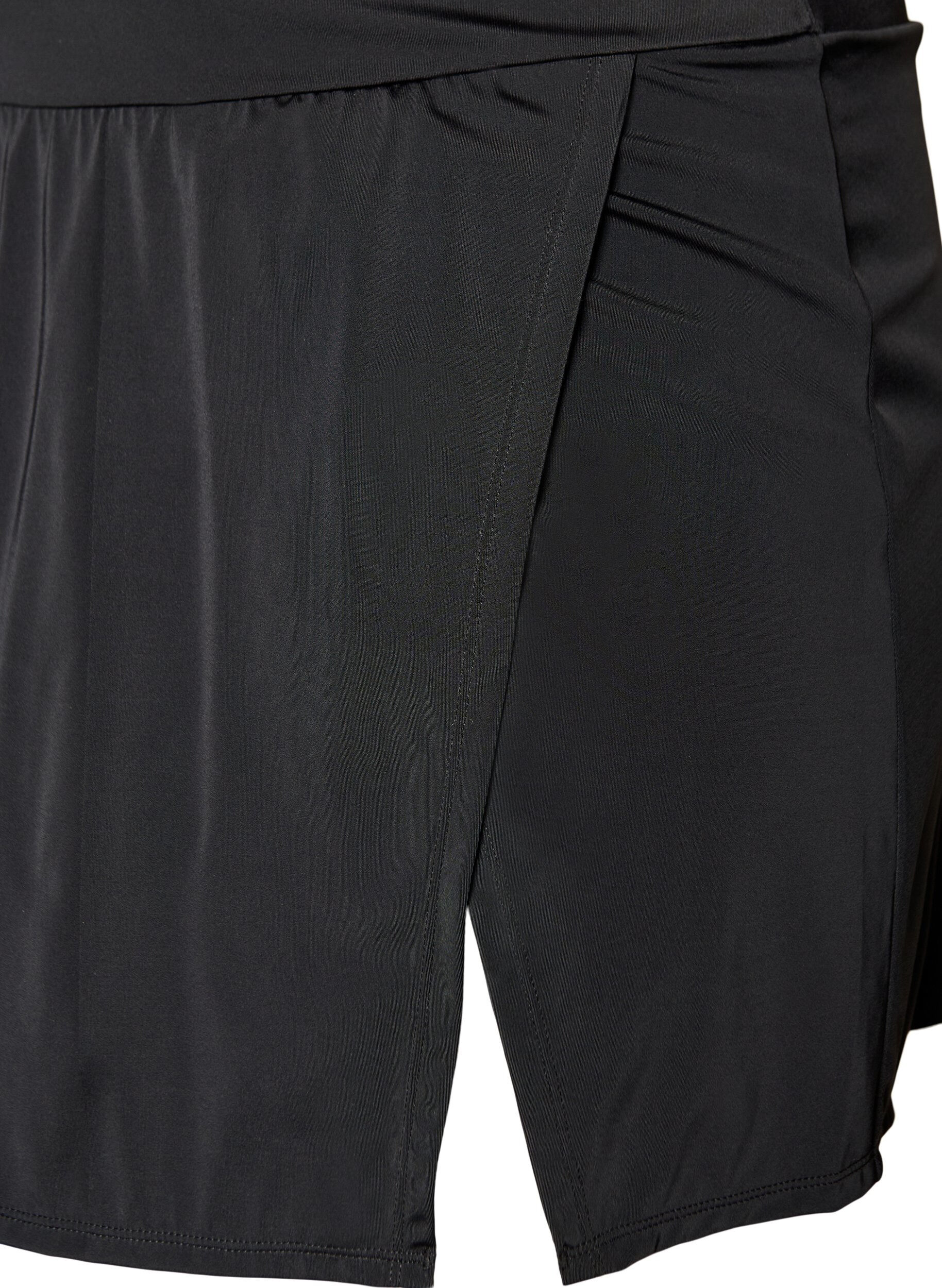 ZizziBikinihose mit Slip und Wickeloptik, Schwarz, Packshot image number 2