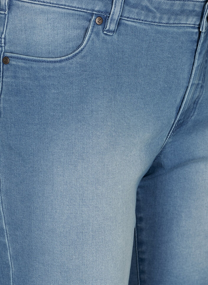 Slim Fit Emily Shorts mit normaler Taille, Blau, Packshot image number 3