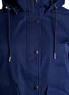 Kurze Frühlingsjacke mit abnehmbarer Kapuze, Blau, Packshot image number 2