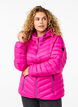 Leichte Jacke mit Kapuze, Pink, Model image number 0