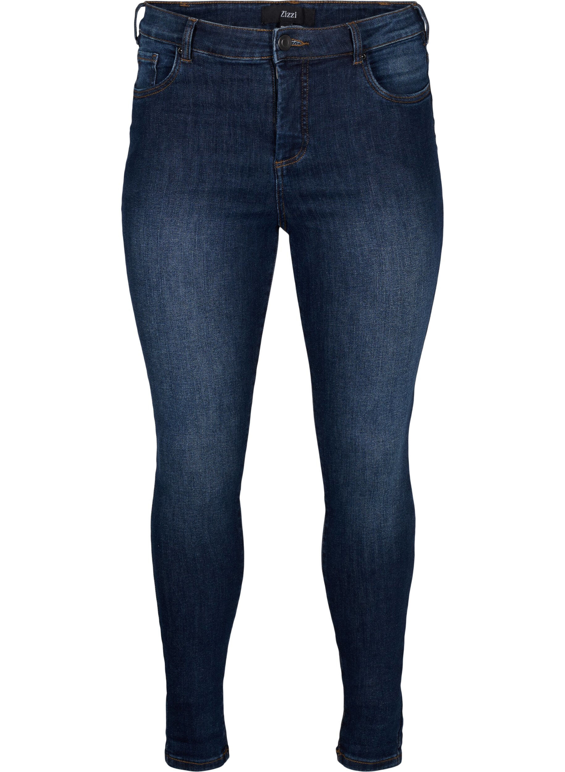 Super Slim-Fit-Jeans mit hoher Taille