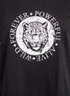 T-Shirt mit Print, Schwarz, Packshot image number 2