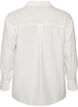 Lockere Bluse mit V-Ausschnitt, Wei&szlig;, Packshot image number 1
