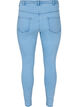 Cropped Amy Jeans mit Rei&szlig;verschluss, Blau, Packshot image number 1