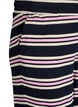 Gestreifte Pyjamahose mit weitem Bein, Blau, Packshot image number 2