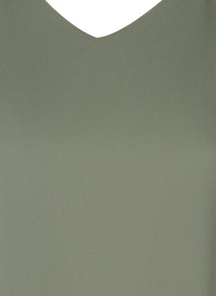 Bluse mit kurzen Ärmeln, Agave Green, Packshot image number 2