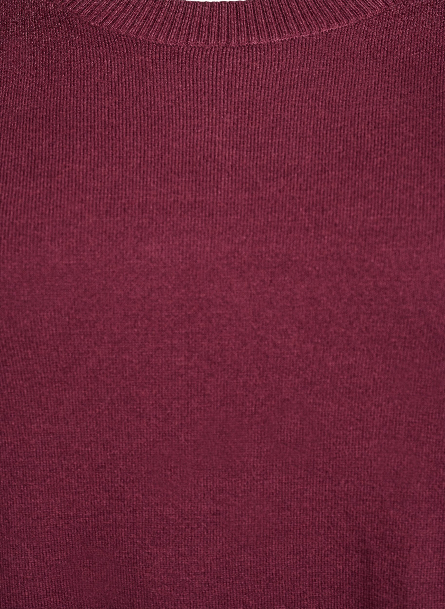 Zizzi FLASH &ndash; Strickpullover mit Rundhalsausschnitt, Rot, Packshot image number 2